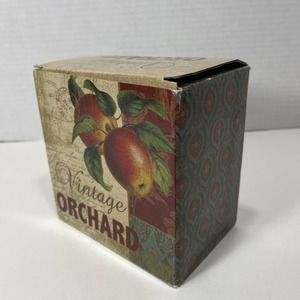 Manual Susanne Nicoll Vintage Orchard Pears Apple Grapes Peaches Plate‎ Set (4)